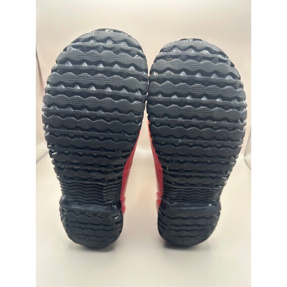 Bogs Rain Boots Kids Pink Green NH Native Pattern Waterproof 71841 YTH Size 4 - Picture 3 of 13